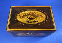 18th Century Kingwood Twin Tea Caddy With Inlay (9 of 16) 18th Century Kingwood Twin Tea Caddy With Inlay (9 of 16)