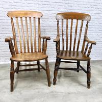 4 x Windsor Lathback Armchairs (4 of 5) 4 x Windsor Lathback Armchairs (4 of 5)