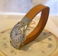 Vintage Wrist Watch Strap 1940s WW2 Military 16mm Brown Pig Skin Spring Loaded Ends Nos (2 of 12) Vintage Wrist Watch Strap 1940s WW2 Military 16mm Brown Pig Skin Spring Loaded Ends Nos (2 of 12)