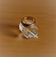 Vintage 9ct White & Yellow Gold Wedding Ring - Boxed (5 of 11) Vintage 9ct White & Yellow Gold Wedding Ring - Boxed (5 of 11)