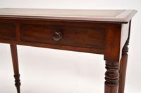 Antique Victorian Mahogany Leather Top Writing Table / Desk (6 of 9) Antique Victorian Mahogany Leather Top Writing Table / Desk (6 of 9)