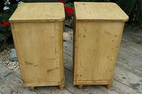 Exceptional Quality Pair of Old Stripped Pine Bedside Cabinets (8 of 9) Exceptional Quality Pair of Old Stripped Pine Bedside Cabinets (8 of 9)