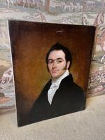 19th Century Oil on Canvas of a Gentleman (2 of 3) 19th Century Oil on Canvas of a Gentleman (2 of 3)