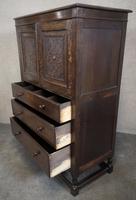 Good Quality Carved Oak Tallboy / Linen Press / Wardrobe (4 of 11) Good Quality Carved Oak Tallboy / Linen Press / Wardrobe (4 of 11)