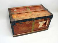 WW1 Era Marshall Campaign Chest / Trunk, Labels & Provenance (20 of 23) WW1 Era Marshall Campaign Chest / Trunk, Labels & Provenance (20 of 23)