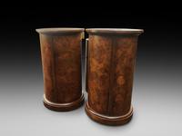 A Pair of Very Desirable Burr Walnut Pot Cupboards (3 of 4) A Pair of Very Desirable Burr Walnut Pot Cupboards (3 of 4)