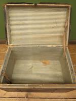 Antique Black Chest Trunk Storage Box, Steamer Trunk (12 of 13) Antique Black Chest Trunk Storage Box, Steamer Trunk (12 of 13)