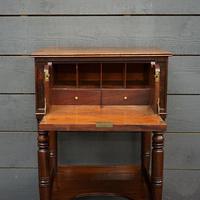 Beautiful 19th Century Campaign Writing Desk (5 of 8) Beautiful 19th Century Campaign Writing Desk (5 of 8)