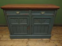 Antique Painted Bohemian Blue Edwardian Sideboard (2 of 22) Antique Painted Bohemian Blue Edwardian Sideboard (2 of 22)