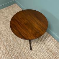 Quality Cuban Mahogany Georgian Antique Tripod Occasional Table (6 of 6) Quality Cuban Mahogany Georgian Antique Tripod Occasional Table (6 of 6)