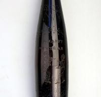 Unusual Novelty Engraved Love Token Hock Bottle 19th Century (3 of 8) Unusual Novelty Engraved Love Token Hock Bottle 19th Century (3 of 8)