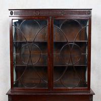 Edwardian Glazed Bookcase Cabinet on Stand Astragal Mahogany (5 of 11) Edwardian Glazed Bookcase Cabinet on Stand Astragal Mahogany (5 of 11)