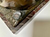 19th Century Bronze Figure of a Hound on a Rug (4 of 4) 19th Century Bronze Figure of a Hound on a Rug (4 of 4)