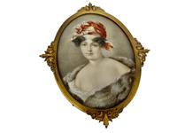 French School Miniature Portrait of 19th Century Lady c.1925 (5 of 5) French School Miniature Portrait of 19th Century Lady c.1925 (5 of 5)
