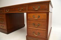 Large Antique Victorian Mahogany Pedestal Desk (6 of 12) Large Antique Victorian Mahogany Pedestal Desk (6 of 12)