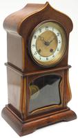 Fantastic Art Nouveau Mantle Clock Tulip Floral Inlay 8 Day Mantle Clock (3 of 10) Fantastic Art Nouveau Mantle Clock Tulip Floral Inlay 8 Day Mantle Clock (3 of 10)