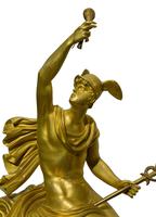 Fine French Empire Ormolu Mantel Clock (7 of 9) Fine French Empire Ormolu Mantel Clock (7 of 9)
