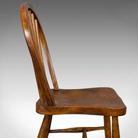Antique Stick Back Chair, English, Elm, Beech, Station Seat, Victorian c.1870 (5 of 12) Antique Stick Back Chair, English, Elm, Beech, Station Seat, Victorian c.1870 (5 of 12)