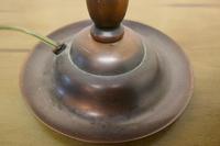 Arts & Crafts Bobbin Twist Column Copper Table Lamp (5 of 9) Arts & Crafts Bobbin Twist Column Copper Table Lamp (5 of 9)