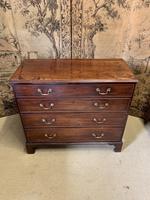 Georgian Mahogany Chest of Drawers Four Drawers with Swan Neck Handles (2 of 5) Georgian Mahogany Chest of Drawers Four Drawers with Swan Neck Handles (2 of 5)