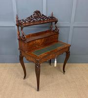19th Century Plum Pudding Mahogany Bonheur Du Jour (10 of 19) 19th Century Plum Pudding Mahogany Bonheur Du Jour (10 of 19)
