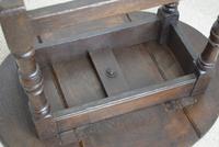 Small Oak Swivel Top Drop Leaf Side Table (10 of 10) Small Oak Swivel Top Drop Leaf Side Table (10 of 10)