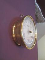 Victorian Aberdeen Marine Barometer & Thermometer (5 of 6) Victorian Aberdeen Marine Barometer & Thermometer (5 of 6)