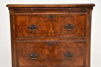 Antique Burr Walnut Bachelors Chest of Drawers (9 of 9) Antique Burr Walnut Bachelors Chest of Drawers (9 of 9)