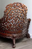 Burmese intricately carved settee in extremely good condition. (4 of 9) Burmese intricately carved settee in extremely good condition. (4 of 9)