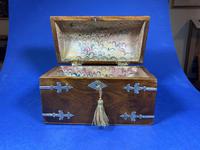 Victorian Brassbound Walnut Casket (9 of 11) Victorian Brassbound Walnut Casket (9 of 11)
