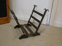 19th Century Blacksmith Made Inglenook Iron Log Carrier (2 of 7) 19th Century Blacksmith Made Inglenook Iron Log Carrier (2 of 7)