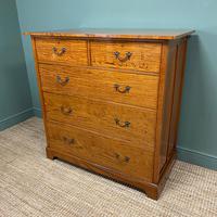 Striking Victorian Satinwood Antique Chest of Drawers (4 of 7) Striking Victorian Satinwood Antique Chest of Drawers (4 of 7)