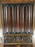 Early 20th Century Antique Oak Linenfold Hall Cupboard (4 of 13) Early 20th Century Antique Oak Linenfold Hall Cupboard (4 of 13)