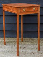 Superb Quality Georgian Satinwood & Inlaid Lamp / Wine / Side Table c.1800 (8 of 10) Superb Quality Georgian Satinwood & Inlaid Lamp / Wine / Side Table c.1800 (8 of 10)
