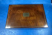 Georgian Brass Inlaid Mahogany Jewellery Box. (19 of 20) Georgian Brass Inlaid Mahogany Jewellery Box. (19 of 20)
