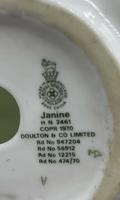 Royal Doulton Porcelain Figurine- Janine (5 of 5) Royal Doulton Porcelain Figurine- Janine (5 of 5)