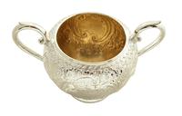 Antique Victorian Sterling Silver 2 Handle Bowl 1896 (4 of 9) Antique Victorian Sterling Silver 2 Handle Bowl 1896 (4 of 9)