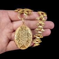 Antique Victorian Mourning Locket Collar Necklace Silver 18ct Gold Gilt Dated 1883 (7 of 9) Antique Victorian Mourning Locket Collar Necklace Silver 18ct Gold Gilt Dated 1883 (7 of 9)
