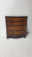Serpentine Mahogany Chest of Four Drawers (2 of 7) Serpentine Mahogany Chest of Four Drawers (2 of 7)