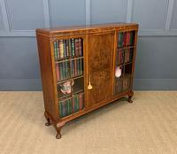 Burr Walnut Bookcase/Side Cabinet (13 of 15) Burr Walnut Bookcase/Side Cabinet (13 of 15)