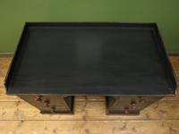 Black Painted Writing Desk with Drawers, Gothic Shabby Chic (3 of 15) Black Painted Writing Desk with Drawers, Gothic Shabby Chic (3 of 15)