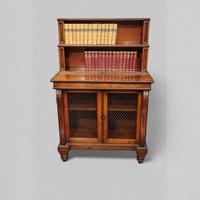 William IV Mahogany Chiffonier Bookcase (1 of 8)