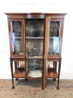 Antique Glazed Display Cabinet (3 of 14) Antique Glazed Display Cabinet (3 of 14)