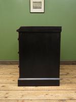 Black Painted Writing Desk with Drawers, Gothic Shabby Chic (9 of 15) Black Painted Writing Desk with Drawers, Gothic Shabby Chic (9 of 15)