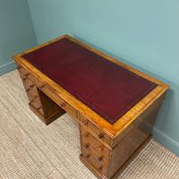 Quality Victorian Mahogany Antique Pedestal Desk (5 of 5) Quality Victorian Mahogany Antique Pedestal Desk (5 of 5)