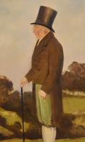 English Naive Oil Painting of Gentleman (4 of 6) English Naive Oil Painting of Gentleman (4 of 6)