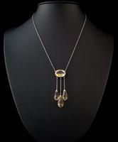 Antique Citrine Drop Necklace, Art Nouveau (10 of 11) Antique Citrine Drop Necklace, Art Nouveau (10 of 11)