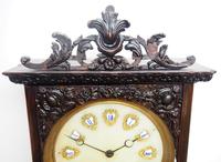 Rare Early Wall Clock Large Dial Rosewood 8 Day Striking Vienna Wall Clock (10 of 10) Rare Early Wall Clock Large Dial Rosewood 8 Day Striking Vienna Wall Clock (10 of 10)