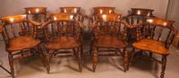 Set of 8 Captains Chairs Ash & Elm (12 of 13) Set of 8 Captains Chairs Ash & Elm (12 of 13)