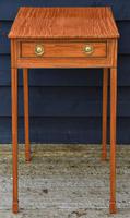 Superb Quality Georgian Satinwood & Inlaid Lamp / Wine / Side Table with Drawer (10 of 10) Superb Quality Georgian Satinwood & Inlaid Lamp / Wine / Side Table with Drawer (10 of 10)